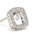 18kt white gold Vega diamond stud earrings